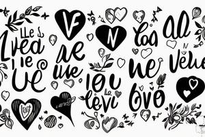 All we need is love tattoo idea