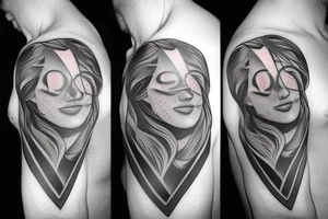 broken heart tattoo idea