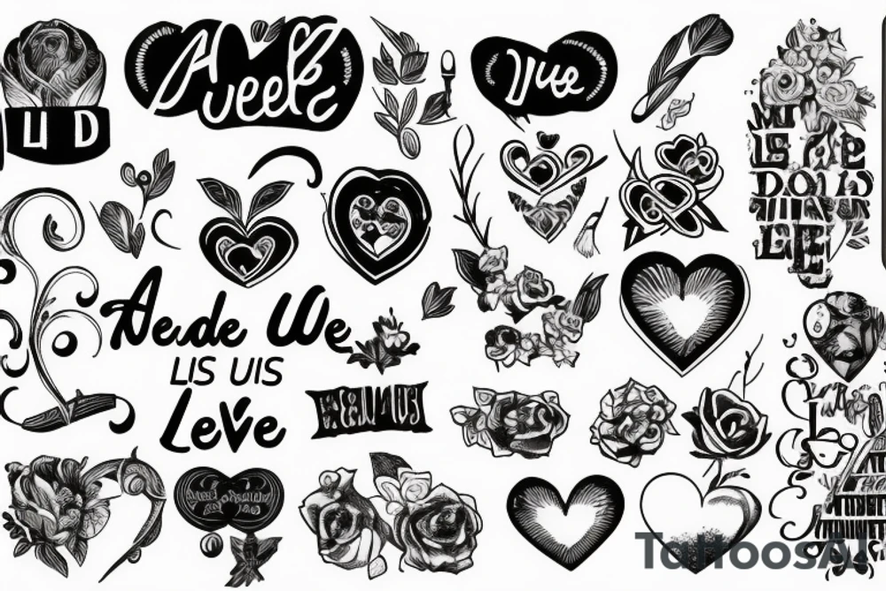 All we need is love tattoo idea