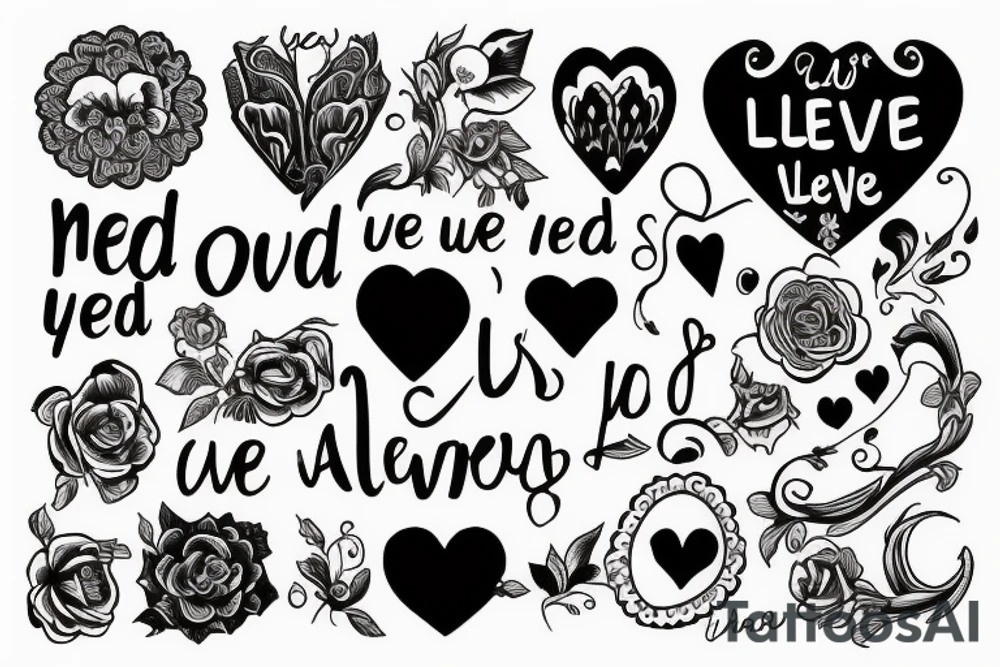 All we need is love tattoo idea