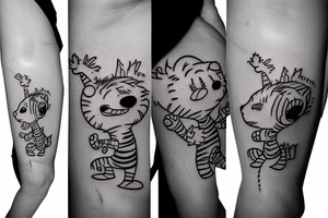 Calvin and Hobbes tattoo idea