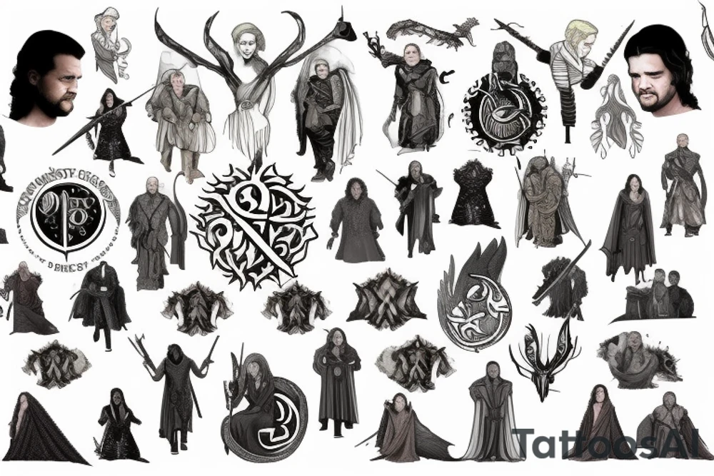Game of thrones tattoo idea