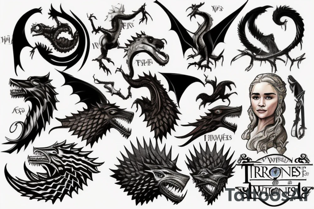 Game of thrones tattoo idea