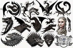 Game of thrones tattoo idea