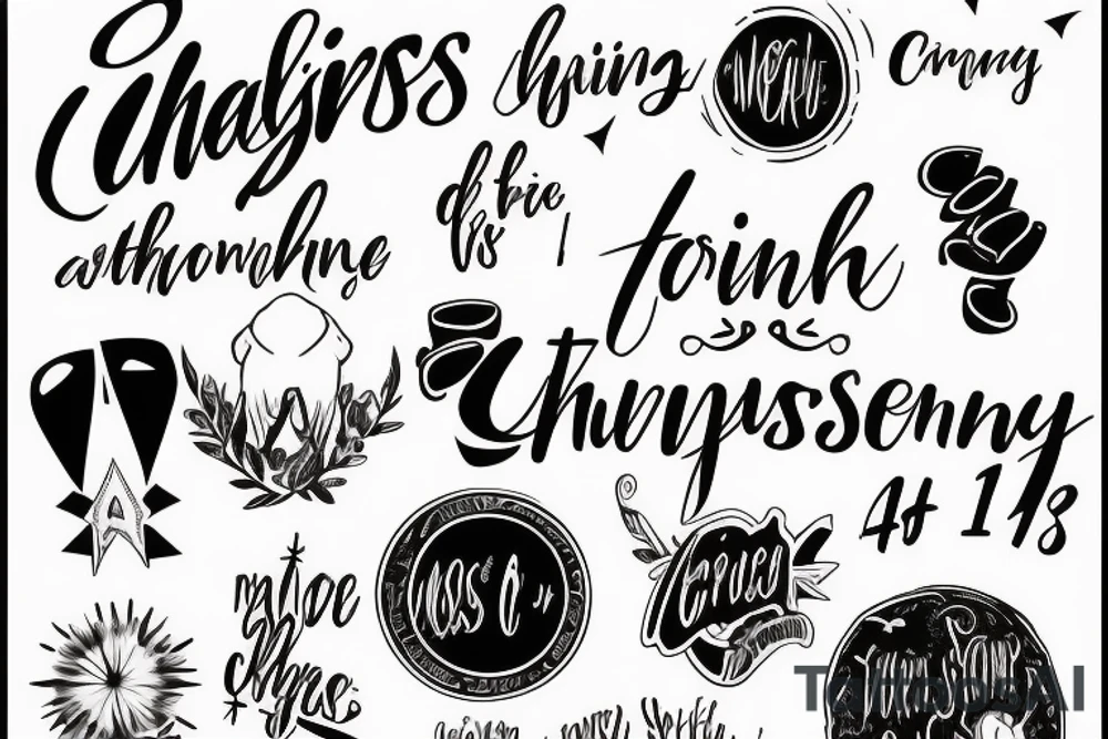 I can do all things through Christ who strengthens me Phillipians 4:13 tattoo idea