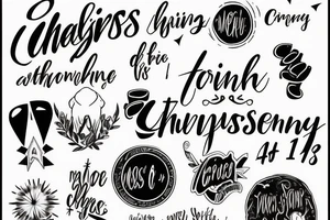 I can do all things through Christ who strengthens me Phillipians 4:13 tattoo idea
