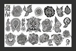 Tanay tanvi tanos tattoo idea
