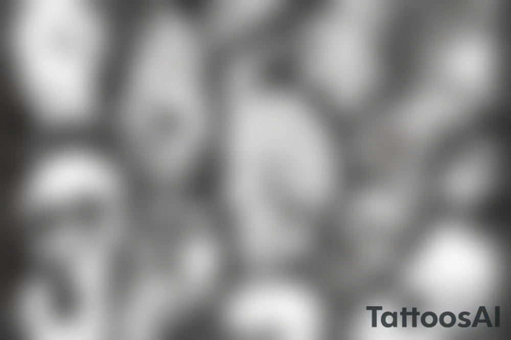 Someone in a constant battle with themselves tattoo idea