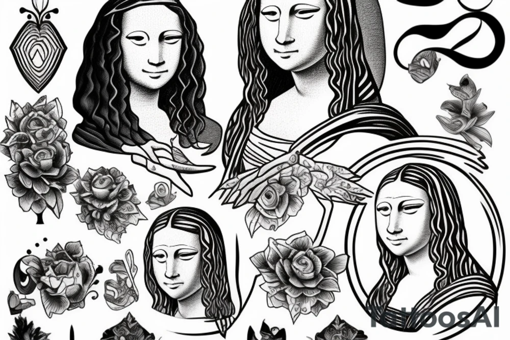 Someone in a constant battle with themselves tattoo idea