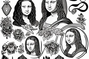 Someone in a constant battle with themselves tattoo idea