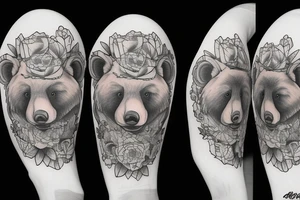 Baloo the bear walking tattoo idea