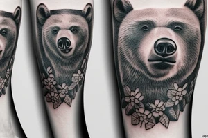 Baloo the bear walking tattoo idea