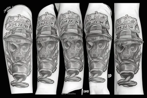firefighter tattoo idea