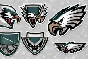 the Philadelphia eagles logo in space tattoo idea