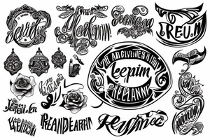 Learn , Unlearn & Relearn tattoo idea