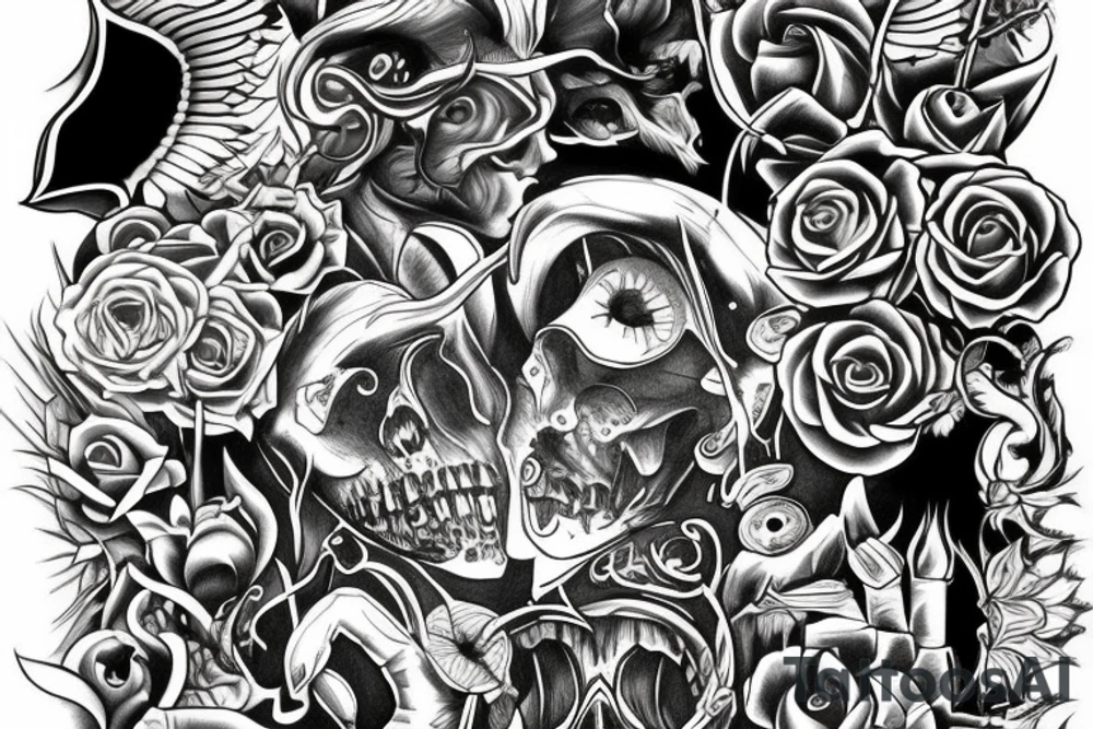 devil tattoo idea