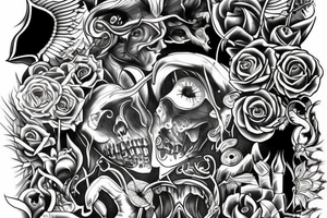 devil tattoo idea