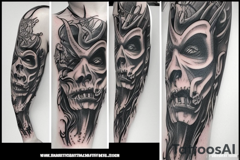 devil tattoo idea