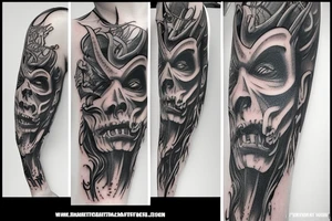 devil tattoo idea