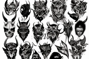 devil tattoo idea