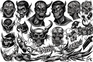 devil tattoo idea
