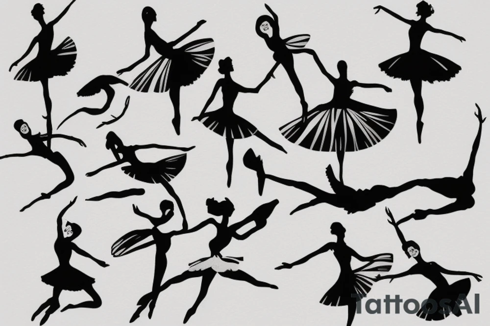 ballerina tattoo idea