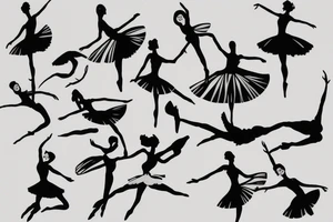 ballerina tattoo idea