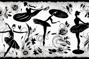 ballerina tattoo idea