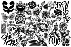 Hunty tattoo idea