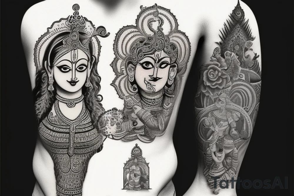 Lord Krishna. tattoo idea