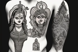 Lord Krishna. tattoo idea