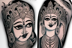 Lord Krishna. tattoo idea