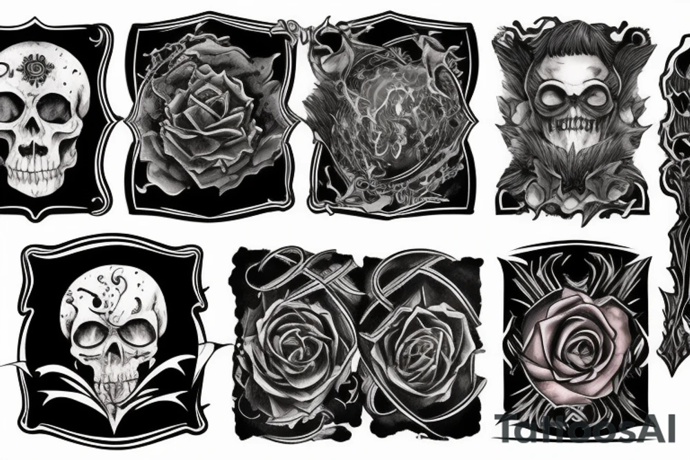 Dark mage tattoo idea