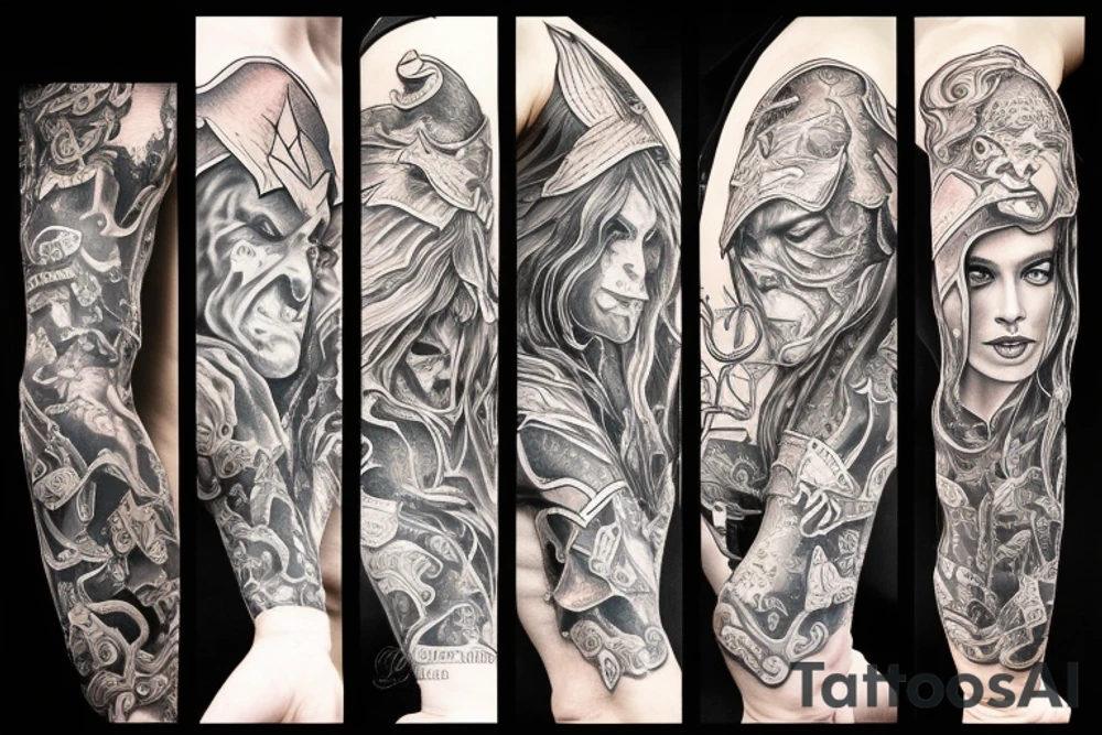 Wizzard tattoo idea