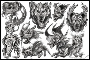 Cerberus tattoo idea