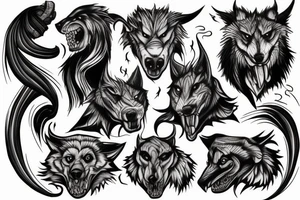 Cerberus tattoo idea