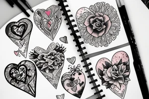 Valentines tattoo idea
