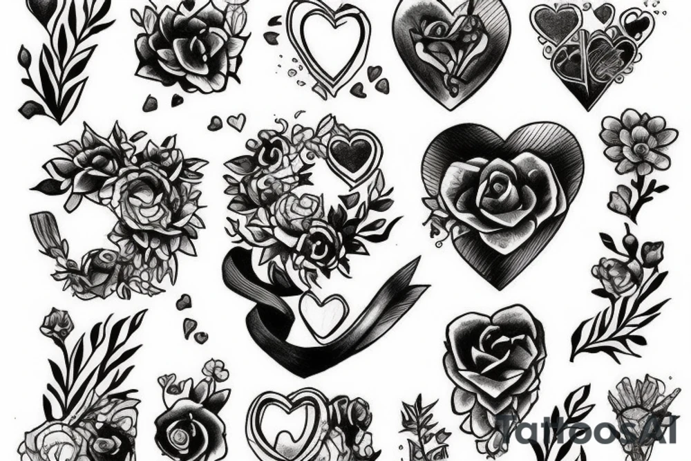 Valentines tattoo idea