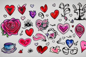 Valentines tattoo idea