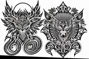 Feuerkelch tattoo idea
