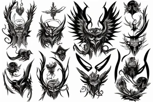 lucifer tattoo idea