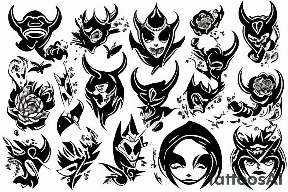 little devil tattoo tattoo idea