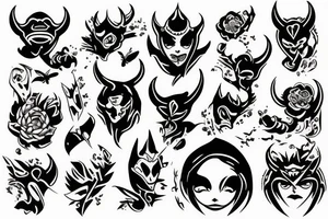 little devil tattoo tattoo idea