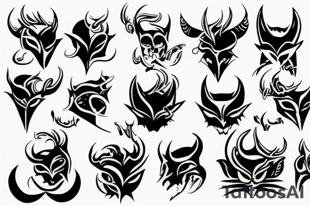little devil tattoo tattoo idea