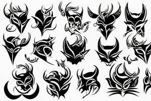 little devil tattoo tattoo idea