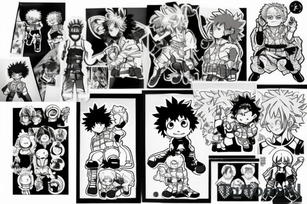 My hero academia tattoo idea