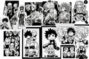 My hero academia tattoo idea
