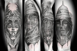 Nameless king from Dark souls tattoo idea