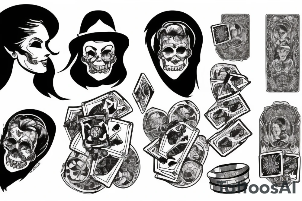 Gambler tattoo idea