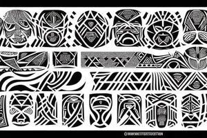 witchcraft maori tattoo idea